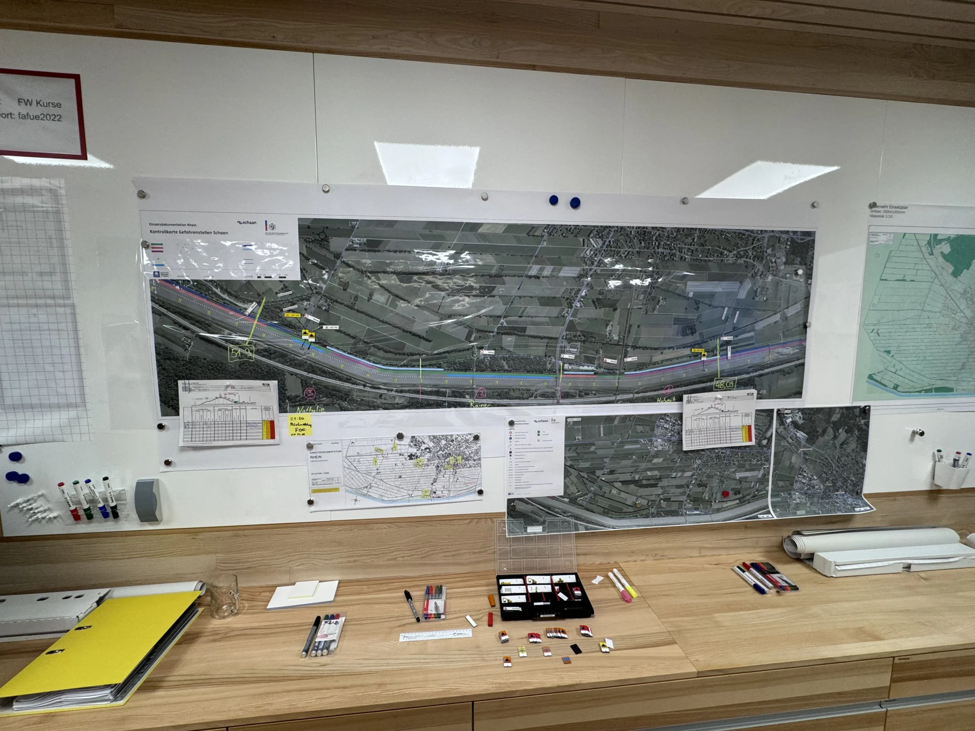 Einsatzübung Rheinwehr