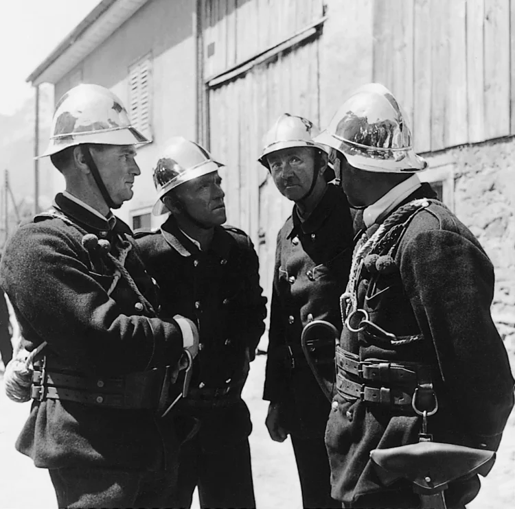 Arbeitsbekleidung um 1960