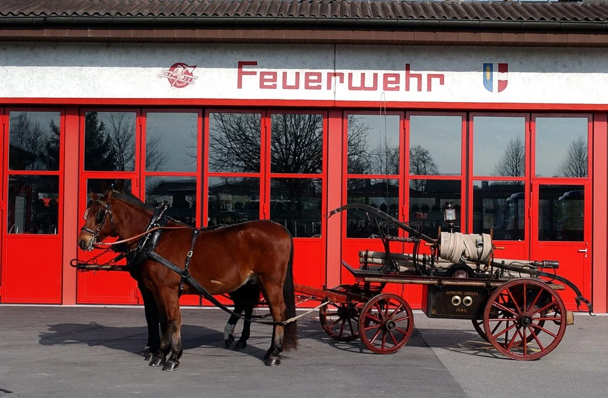 Pferde Feuerspritze